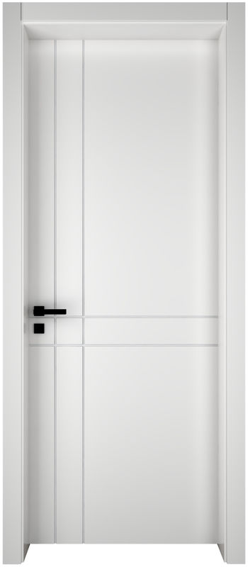 Κινέζικο Top Hardware YALIG 2024 High End Custom ξύλινες πόρτες για σύγχρονα λευκά εσωτερικά δωμάτια