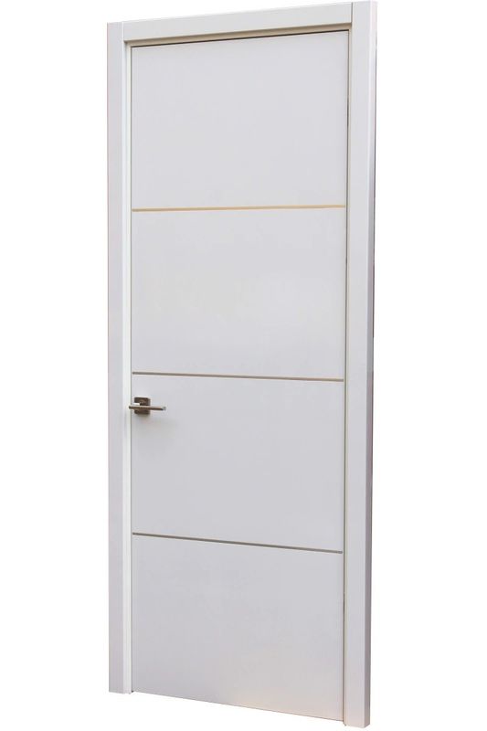 Κινέζικο Top Hardware YALIG 2024 High End Custom ξύλινες πόρτες για σύγχρονα λευκά εσωτερικά δωμάτια