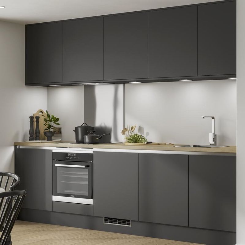 Blum Hardware Custom Veneer Color κουζίνες με νησιά και 3D μοντέλα