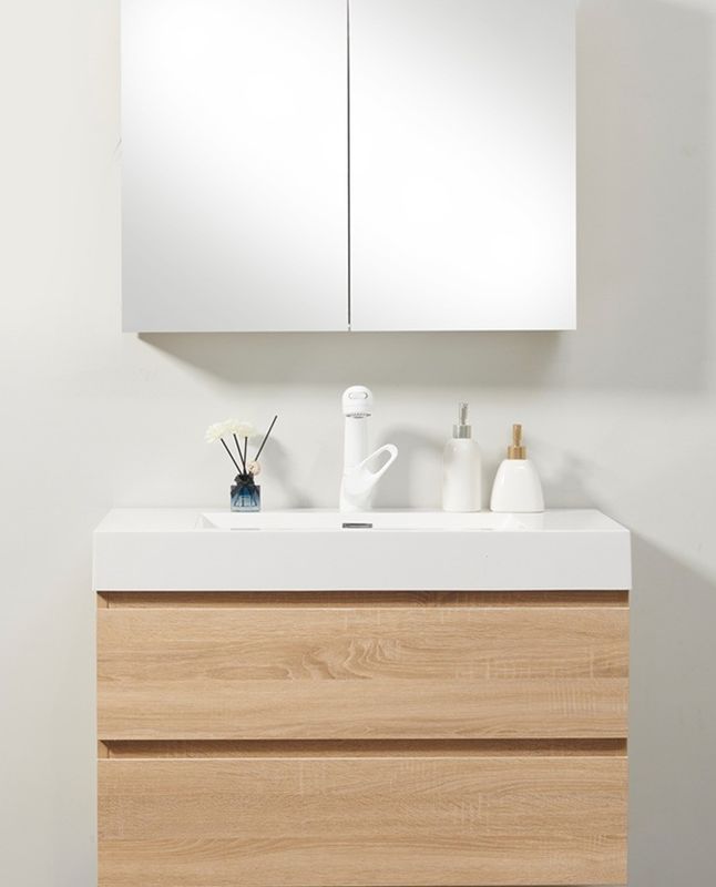 Σκάφη συρτάρια Hardware High End Custom Bathroom Vanity Set με υλικό MR-MDF