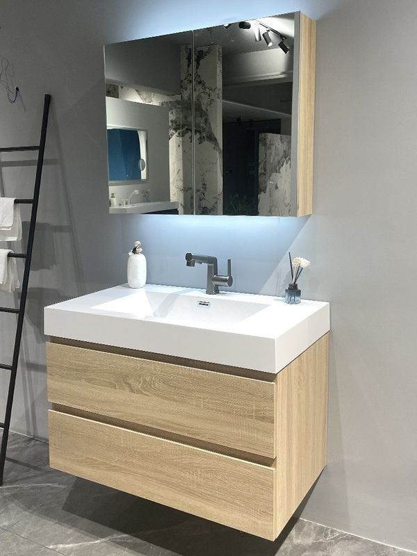 Σκάφη συρτάρια Hardware High End Custom Bathroom Vanity Set με υλικό MR-MDF