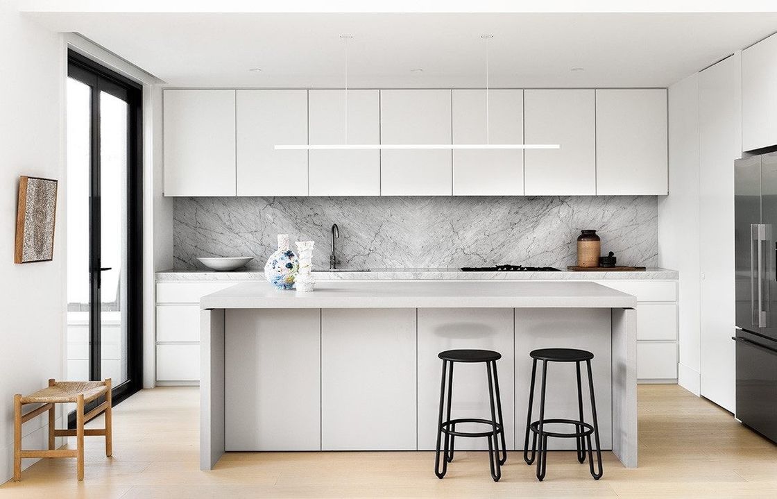 Mdf Modular Asses Σύγχρονα σετ ντουλάπις με φινίρισμα για τα ντουλάπια κουζίνας Bunnings