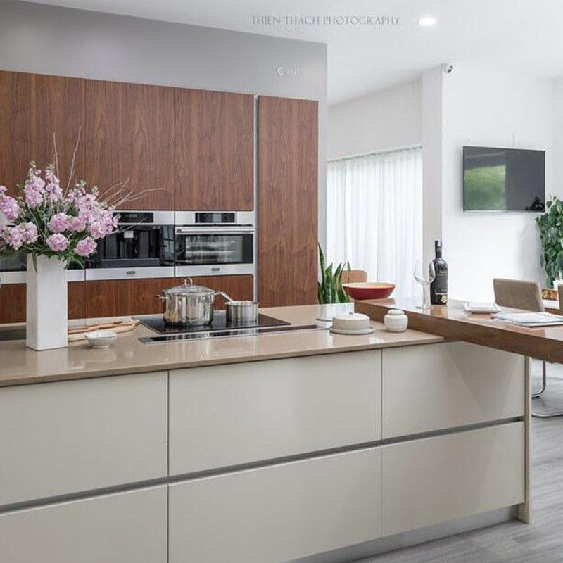 Blum Hardware Προσαρμοσμένο μέγεθος Ματ στυλ Αδιάβροχο ντουλάπι κουζίνας για το σπίτι σας