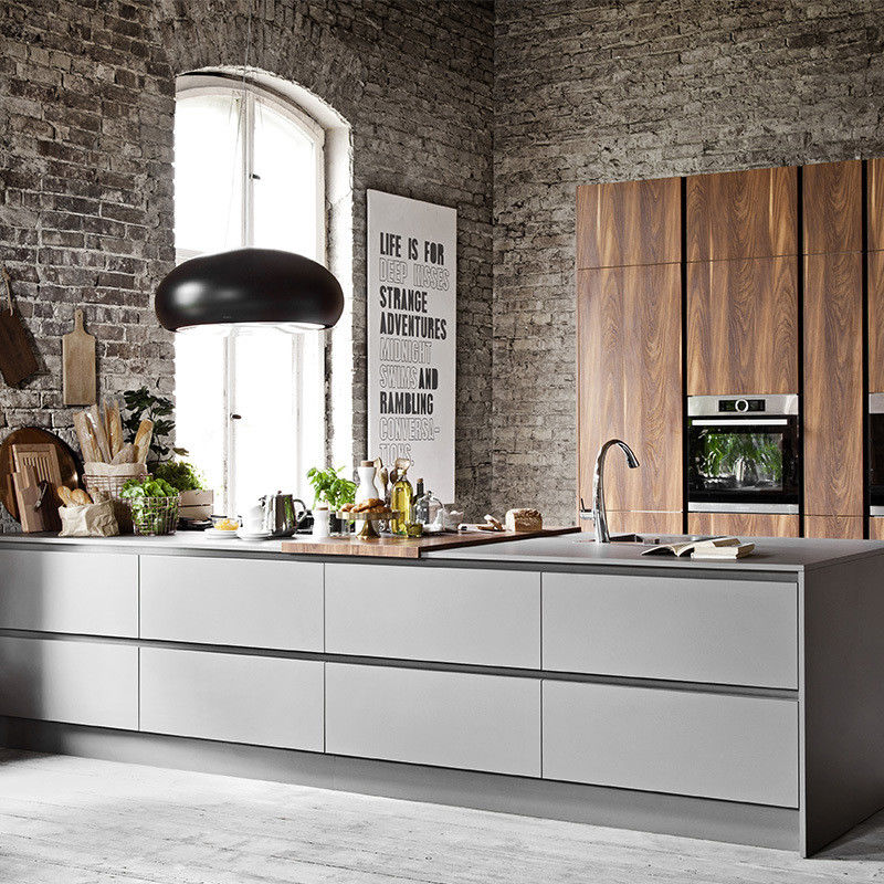Blum Hardware Προσαρμοσμένο μέγεθος Ματ στυλ Αδιάβροχο ντουλάπι κουζίνας για το σπίτι σας