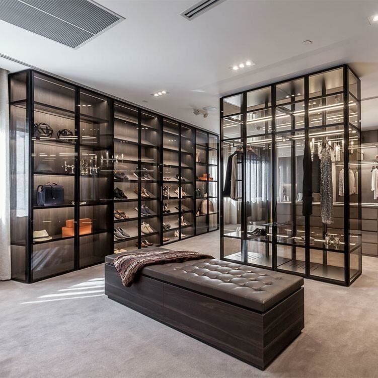 Συμπλήρωμα προδιαγραφών Custom Size Luxury Built-In Wardrobe με σύγχρονο σχεδιασμό