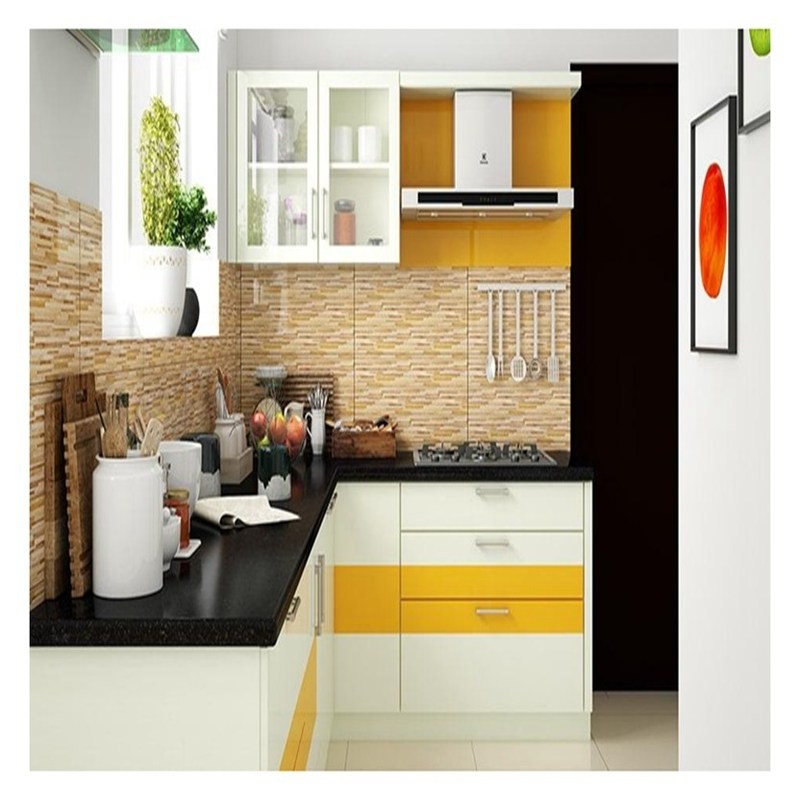 Σύγχρονη λευκή στερεά ξύλινη γυάλινη βιτρίνα