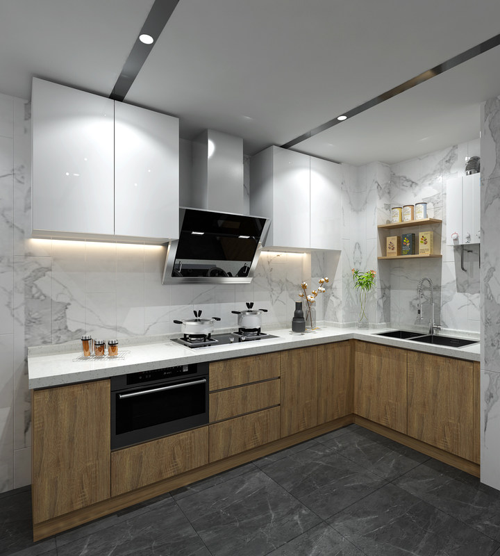 Ολοκληρωμένα σετ κουζινών με ανθεκτικά και προσαρμογή