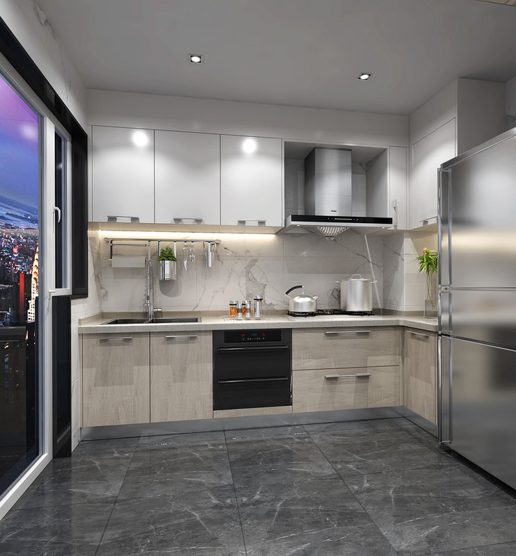 Ολοκληρωμένα σετ κουζινών με ανθεκτικά και προσαρμογή