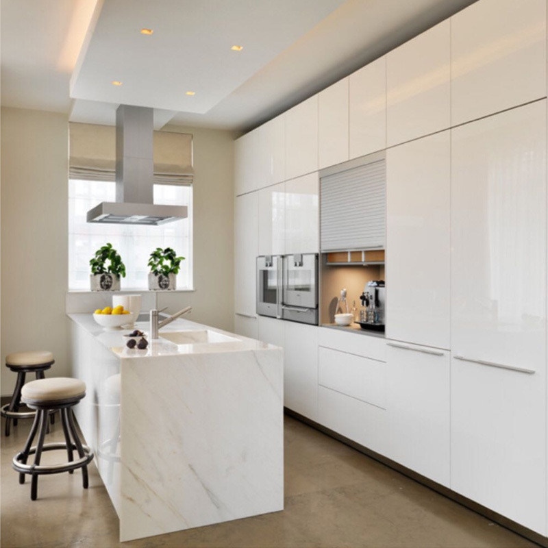 Προσαρμοσμένα πλήρη σετ κουζινών για την αγορά με σύγχρονο σχεδιασμό