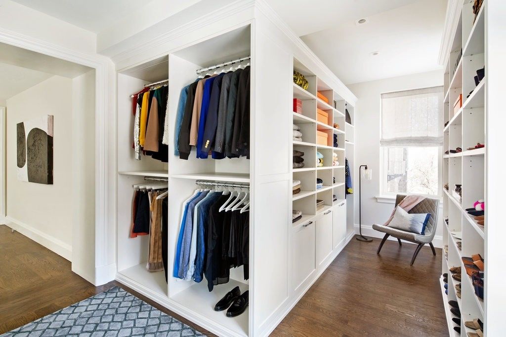 Σύγχρονο στυλ High End Walk-in ντουλάπες από MR HDF επιφάνεια για εξατομικευμένα υπνοδωμάτια