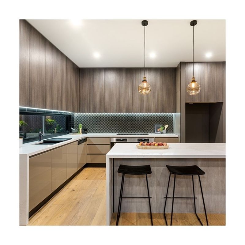 Blum Hardware YALIG Custom Size Μονουλικός υαλοπίνακας σχήμα L Ss Επιστημονικό ντουλάπι