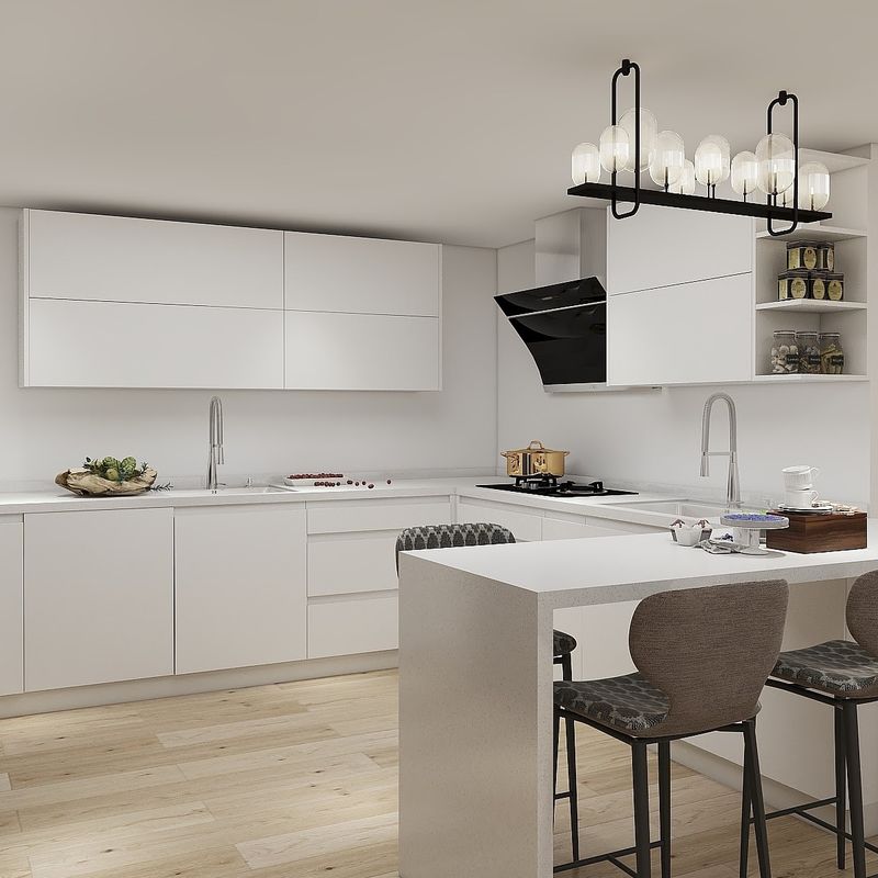 Blum Lazy Susan Αποθηκευτικό συρτάρι διαφάνειας για YALIG Σύγχρονο 3D μοντέλο σχεδιασμού ντουλάπι της κουζίνας
