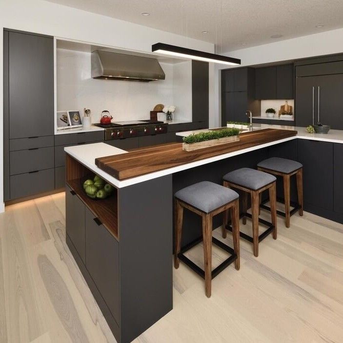 Blum Hardware European Style Polymer Sheet Kitchen Cabinet Set Highly για τις ανάγκες OEM / ODM