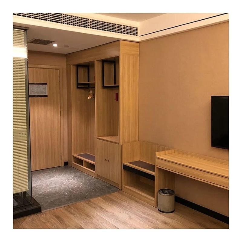Σύγχρονο στυλ ξύλινα ρούχα ντουλάπι Custom Luxury Design για το σπίτι Villa Hotel Apartment