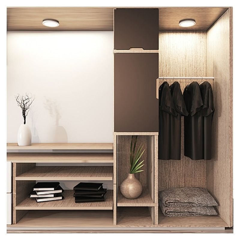 Σύγχρονο στυλ ξύλινα ρούχα ντουλάπι Custom Luxury Design για το σπίτι Villa Hotel Apartment