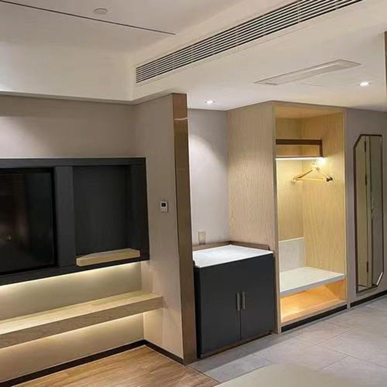 Σύγχρονο στυλ ξύλινα ρούχα ντουλάπι Custom Luxury Design για το σπίτι Villa Hotel Apartment