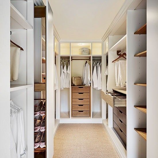Σύγχρονη κρεβατοκάμαρα walk-in ντουλάπα με Custom ξύλινο σχεδιασμό και MR HDF επιφάνεια