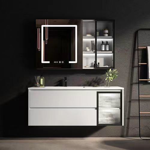 Αρθρογωνικό Vanity YALIG Custom Luxury Quartz Counter Top Set για σύγχρονο σχεδιασμό μπάνιου