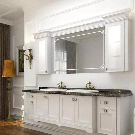 Αρθρογωνικό Vanity YALIG Custom Luxury Quartz Counter Top Set για σύγχρονο σχεδιασμό μπάνιου