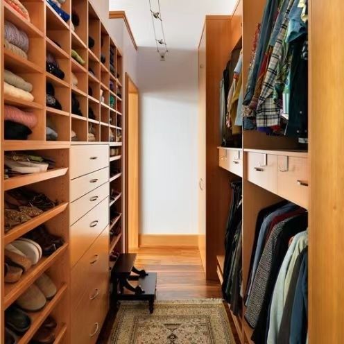 Σύγχρονο στυλ σχεδιασμού Custom Walk In Wardrobe ντουλάπι για σύγχρονα έπιπλα υπνοδωματίου