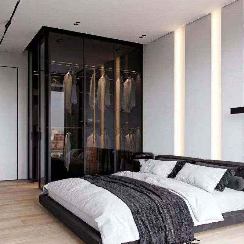 Σύγχρονο στυλ σχεδιασμού Custom Walk In Wardrobe ντουλάπι για σύγχρονα έπιπλα υπνοδωματίου