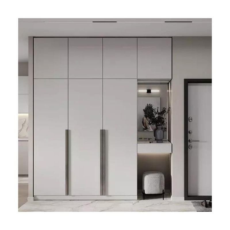 YALIG 2024 Ευρωπαικό στυλ Ματ Λάκα Walk-in ντουλάπα και 2D / 3D για έπιπλα στο σπίτι